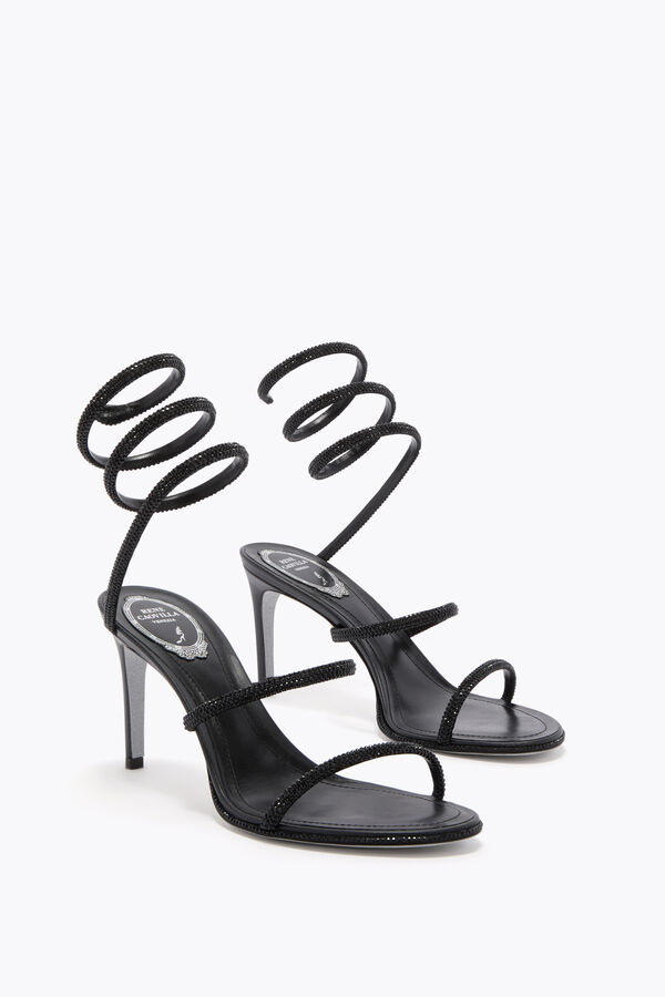 SANDALE NOIRE CLEO 80