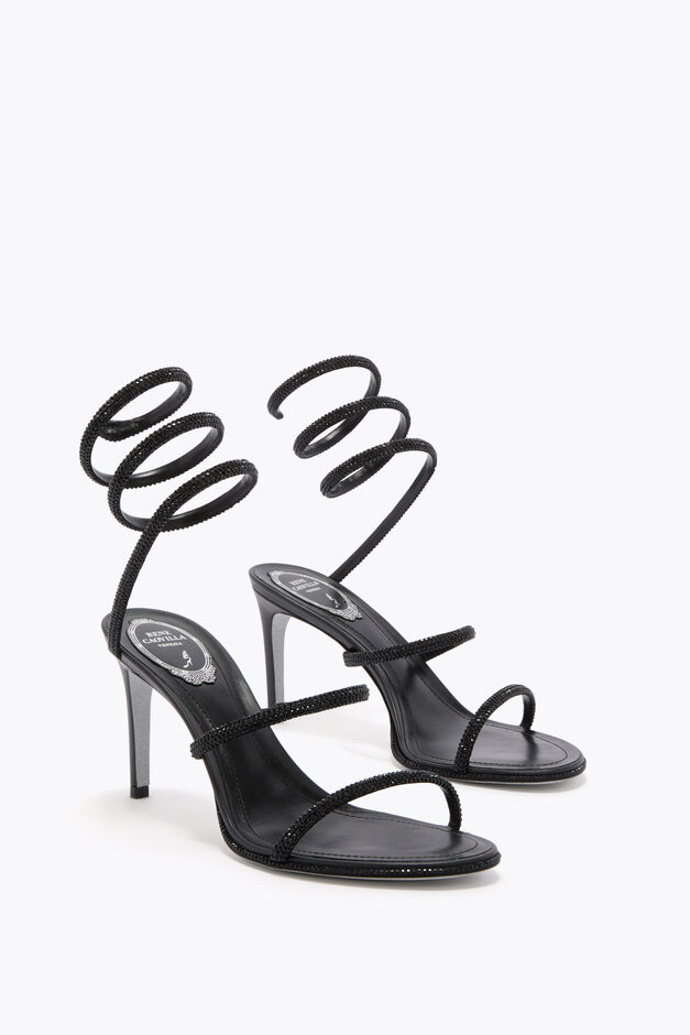 CLEO BLACK SANDAL 80 CLEO BLACK SANDAL 80