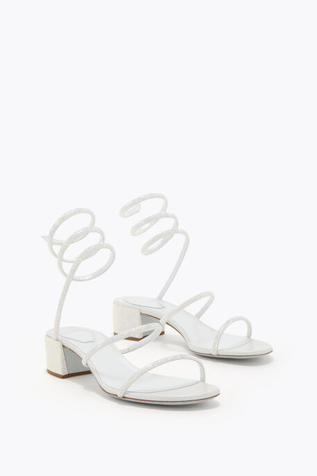 CLEO SANDALEN 40 IN WEIß CLEO SANDALEN 40 IN WEIß