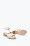 Caterina Crystal Beige Sandal 40