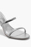 JUNIPER METALLIC SILVER SANDAL 80