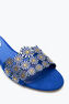Slider Sandale Daisy in Leuchtendblau 10