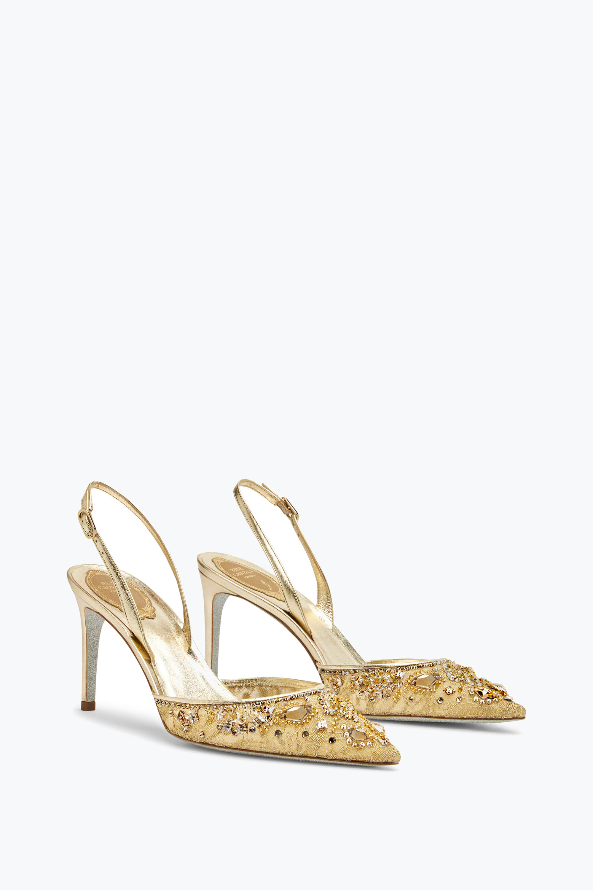 Rene caovilla hot sale slingback