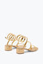 Juniper Metallic Gold Sandal 40