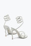 Margot Crystal Ivory Sandal 105