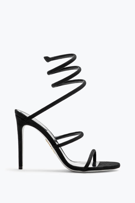 Cleo Black Suede Sandal 105 Cleo Black Suede Sandal 105