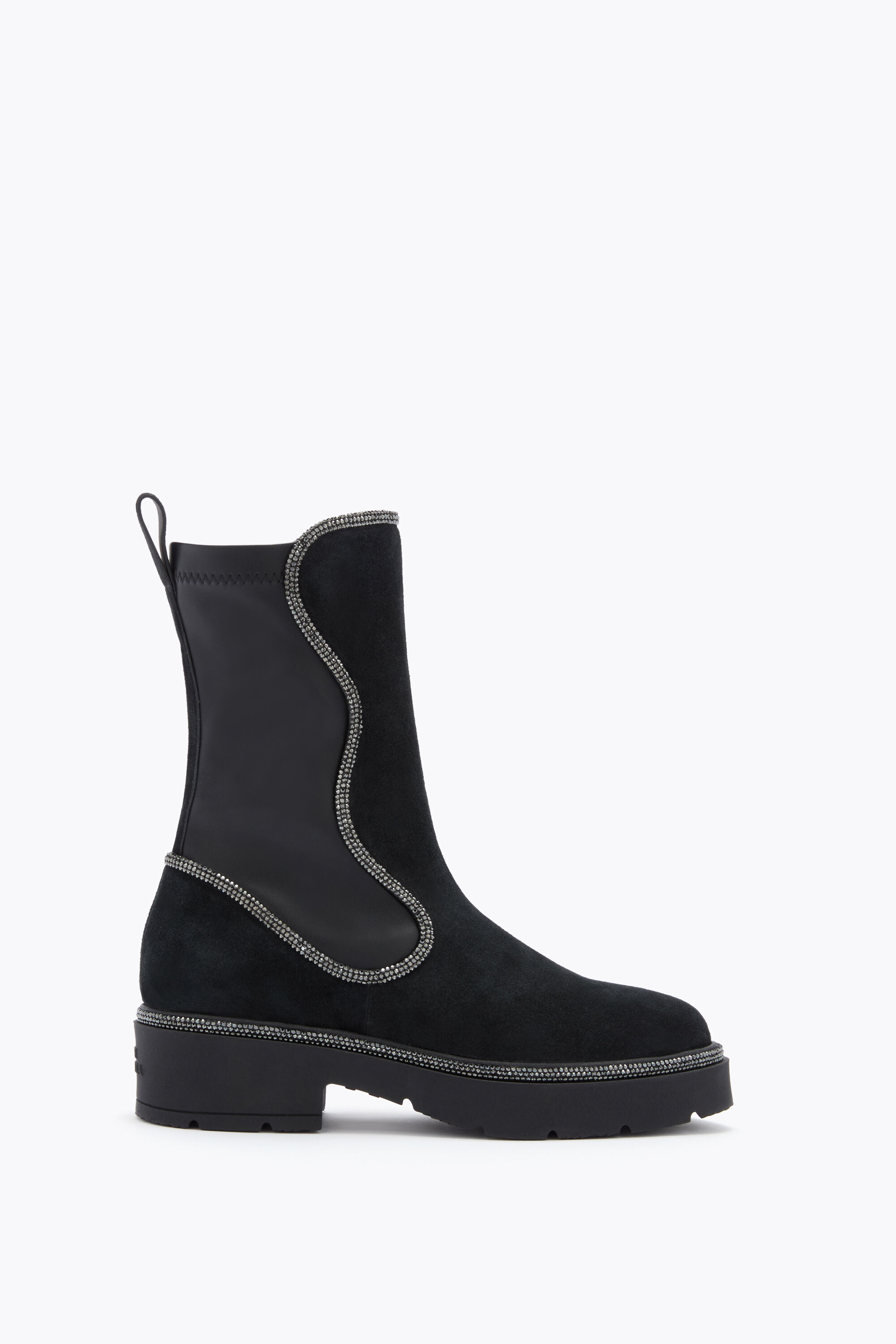Designer Jeweled ankle boots with heels | Rene Caovilla®