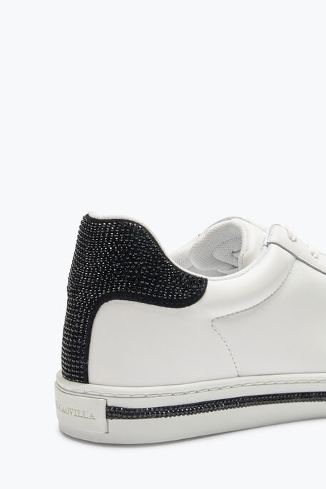 Xtra White-Black Sneaker With Crystals 15 Xtra White-Black Sneaker With Crystals 15