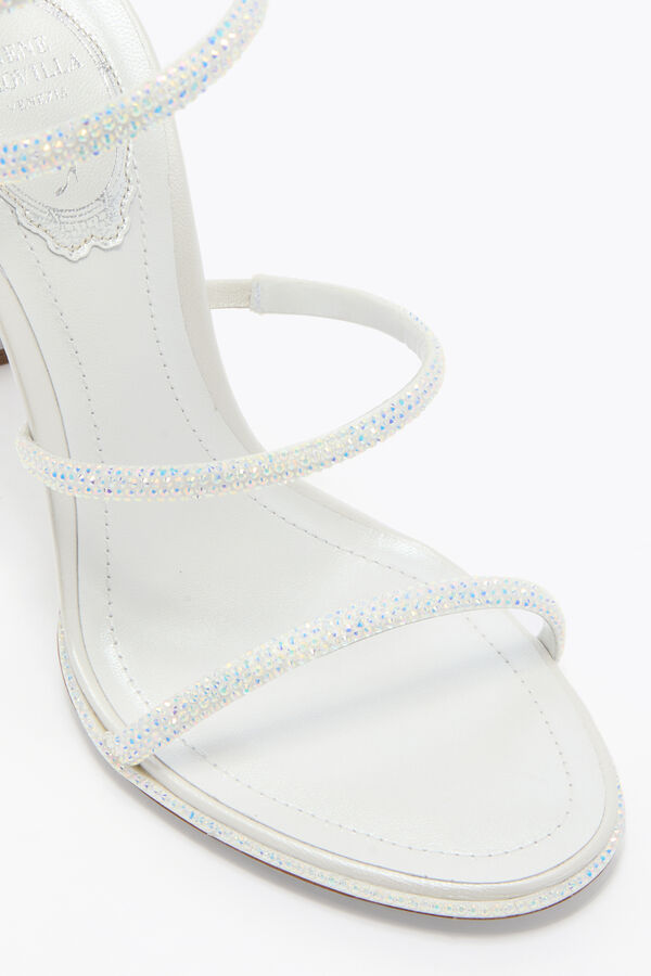 CLEO WEISSE SANDALE 105