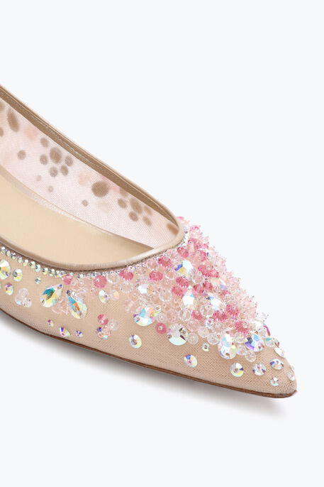 Cinderella 香槟色芭蕾平底鞋 10