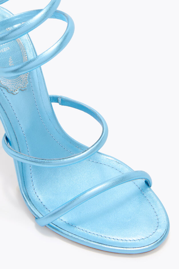 CLEO METALLIC LIGHT BLUE SANDAL 105