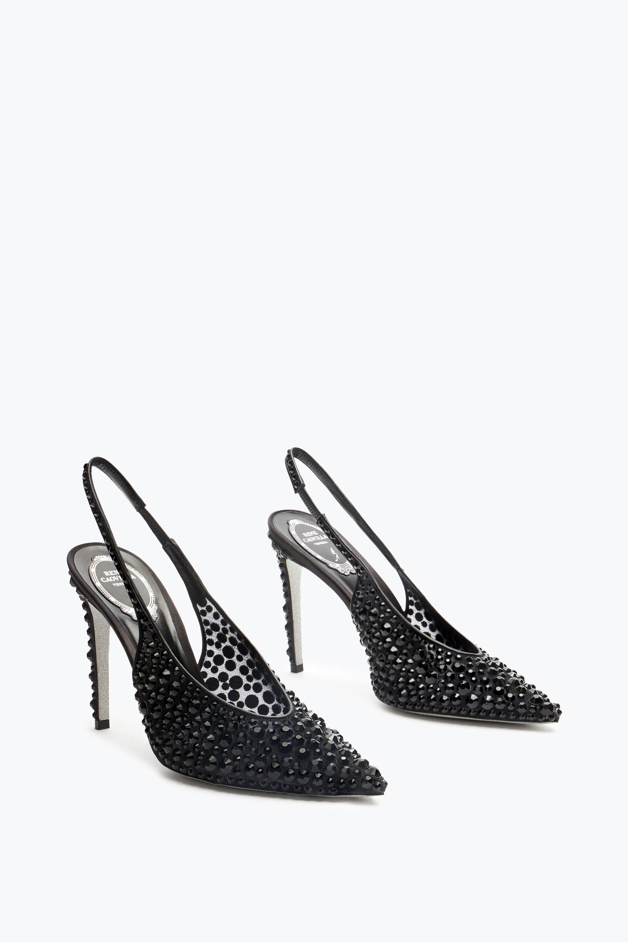 Designer Slingback shoes with heels | Caovilla®