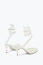 White Jewel Chandelier Pumps 75