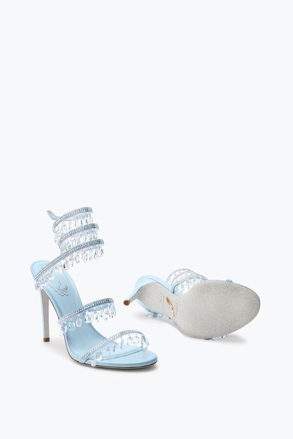 Chandelier 粉蓝色凉鞋 105