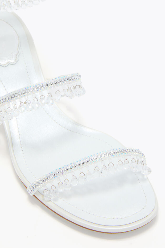 CHANDELIER SANDALEN 40 IN WEISS CHANDELIER SANDALEN 40 IN WEISS