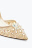 Slingback With Jewel Stones Cinderella 75