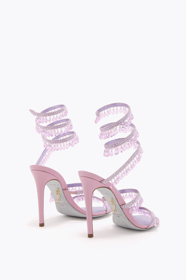 CHANDELIER METALLIC LILAC SANDAL 105