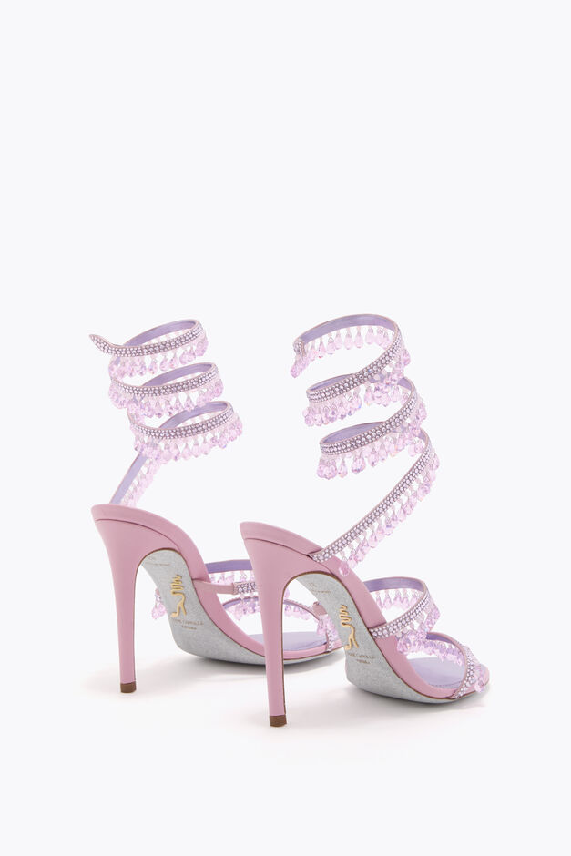 CHANDELIER METALLIC LILAC SANDAL 105