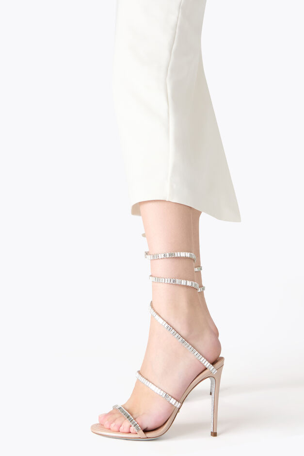 CLEO SPARK NUDE SANDAL 105