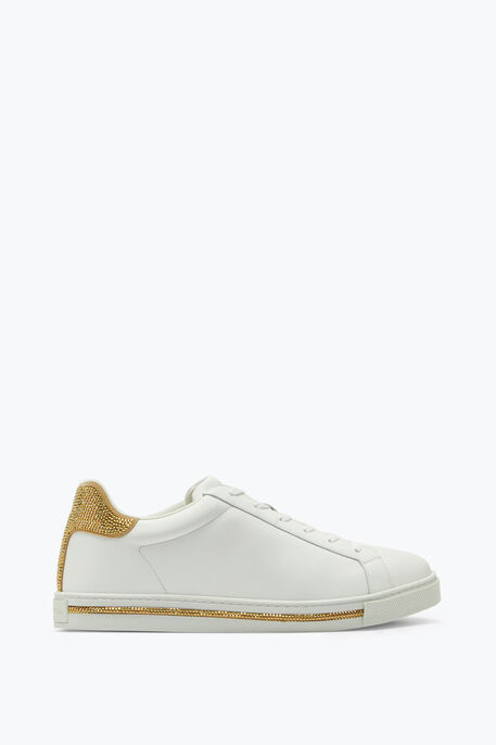 Xtra Crystal White-Gold Sneaker 15 Xtra Crystal White-Gold Sneaker 15