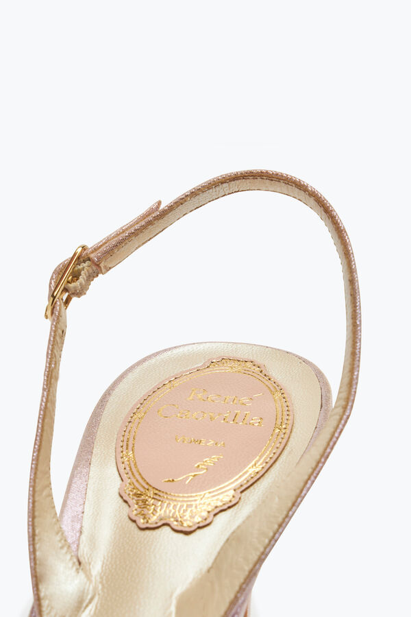 Elegante Rosa Slingpumps Cinderella 75