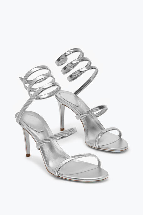 Juniper Metallic-Sandale 80 in Silber Juniper Metallic-Sandale 80 in Silber