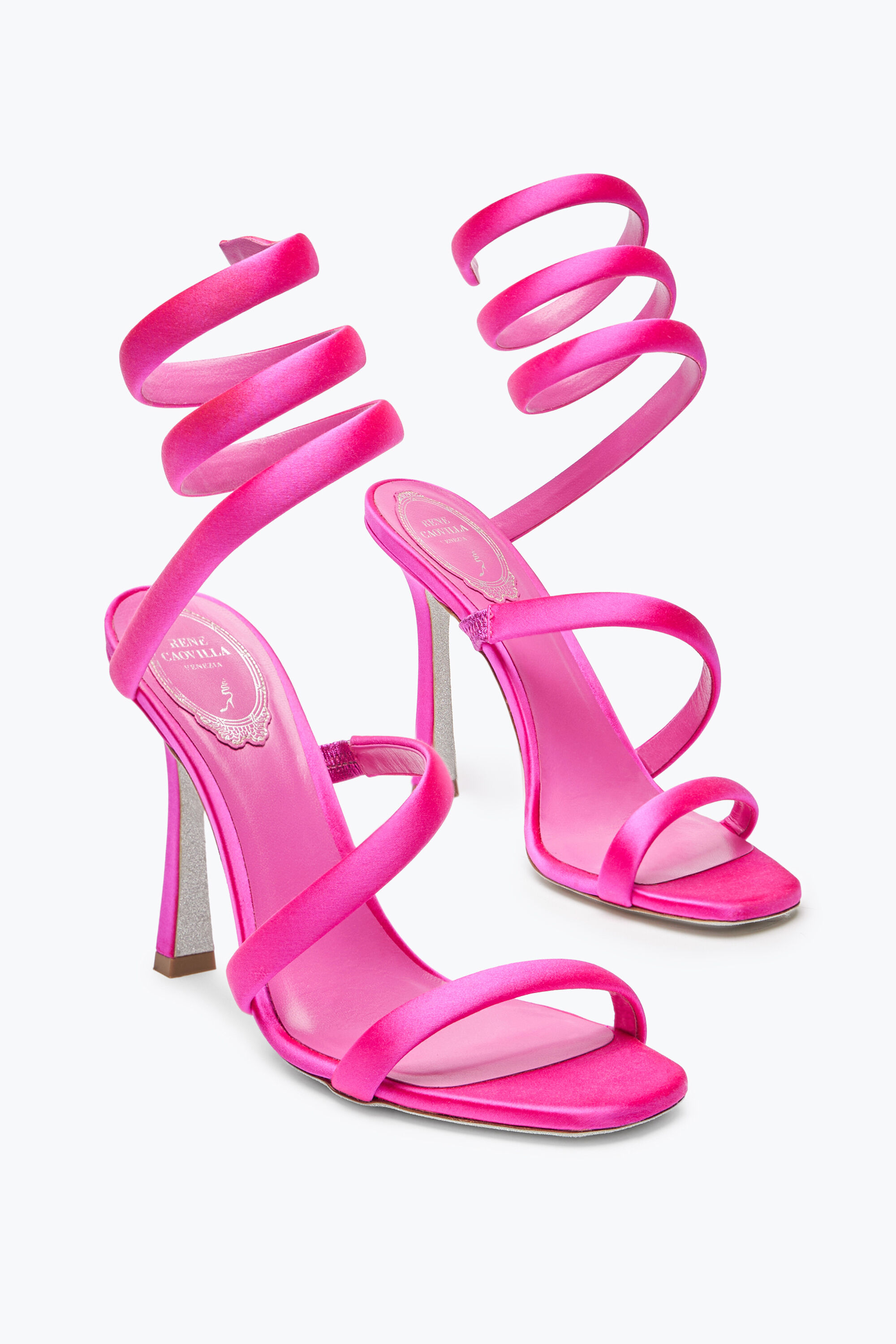 Public desire cleopatra embellished heeled sandals hotsell