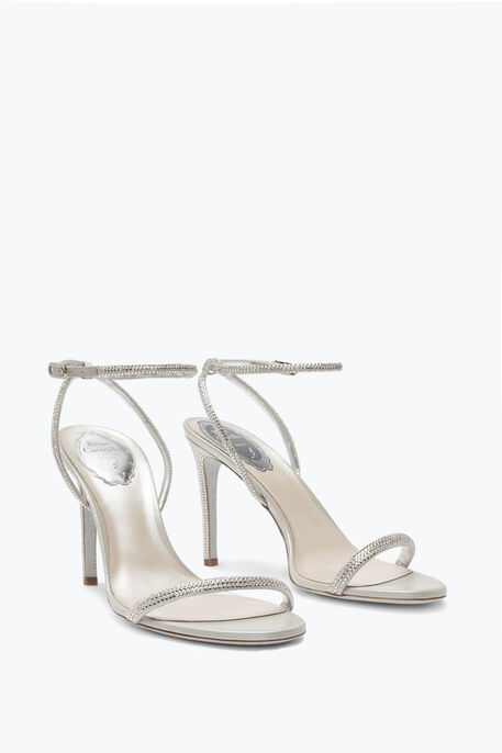 Ellabrita Crystal Silver Sandal 80 Ellabrita Crystal Silver Sandal 80