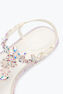 EDEN IVORY THONG SANDAL 10