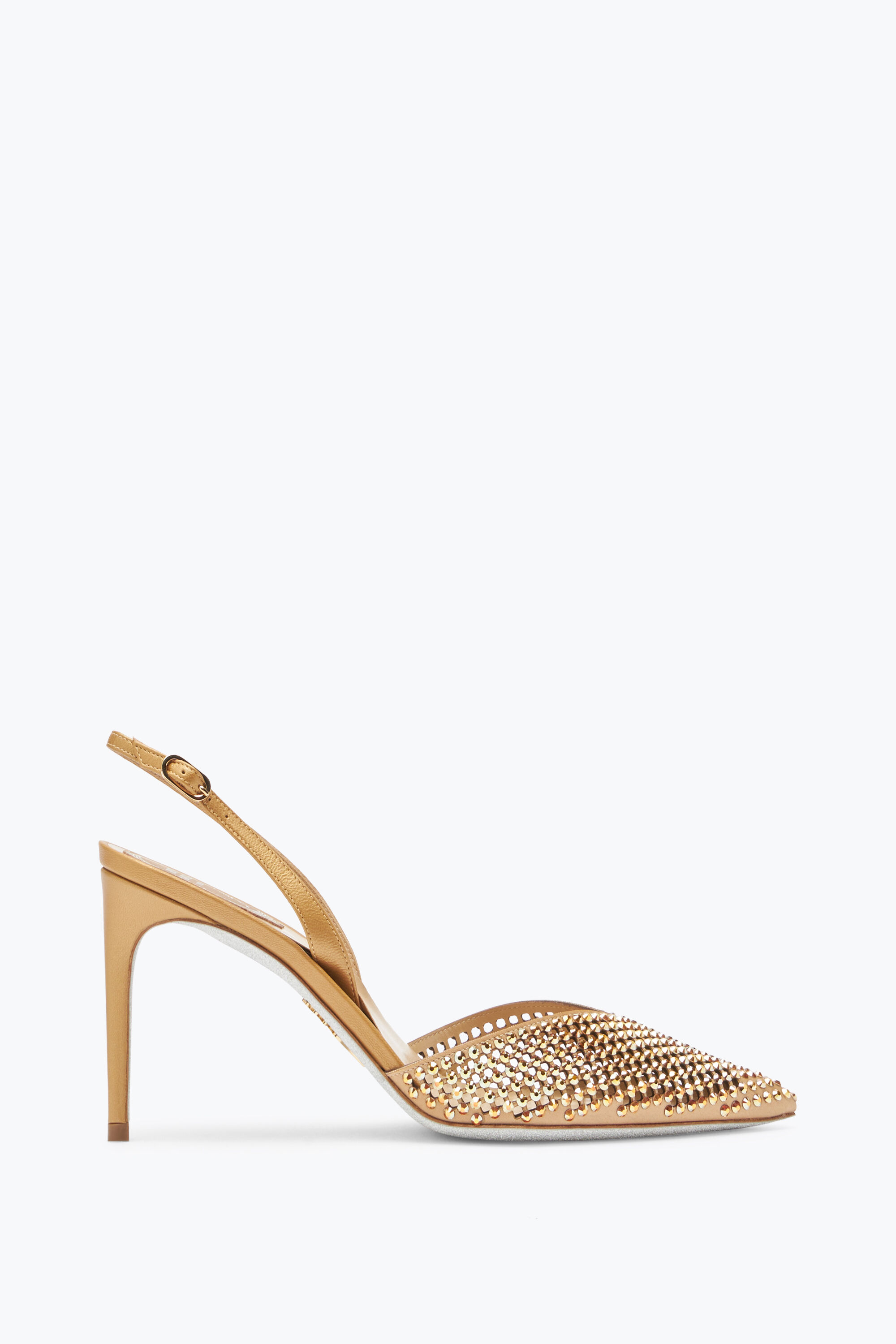 Crystal gold clearance shoes