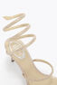 CLEO CHAMPAGNE SANDALE 80