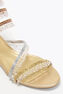 CHANDELIER GOLD SATIN/ROSE GOLD-MULTI STRASS SANDAL