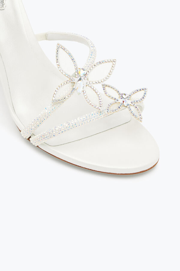 Margot white sandal with butterflies 80