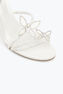 Margot Crystal White Sandal 80