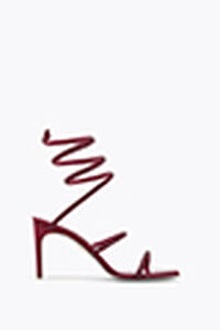 CLEO BURGUNDY SANDAL 80