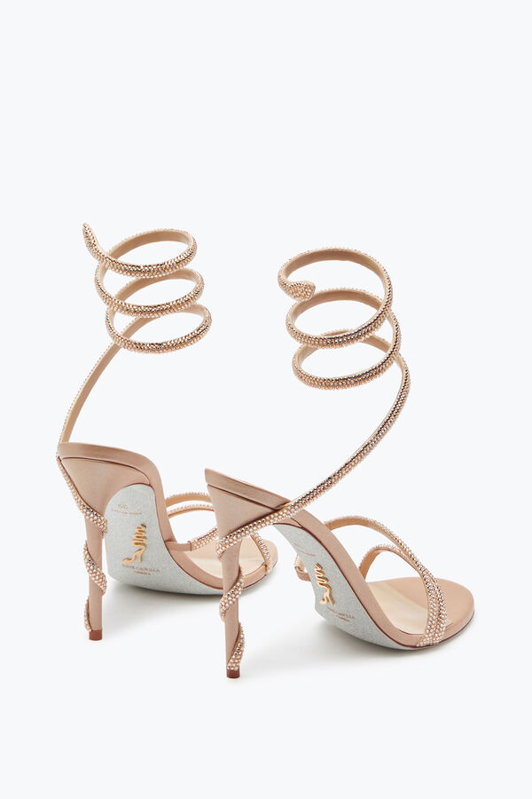 Margot Crystal Blush Sandal 105