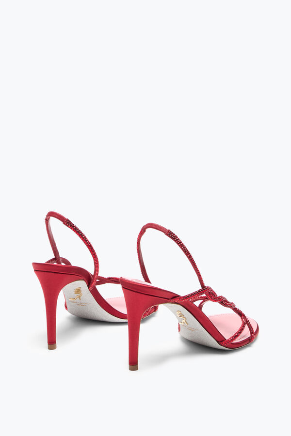 BRAID SANDALE IN ROT 80