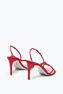 BRAID RED SANDAL 80