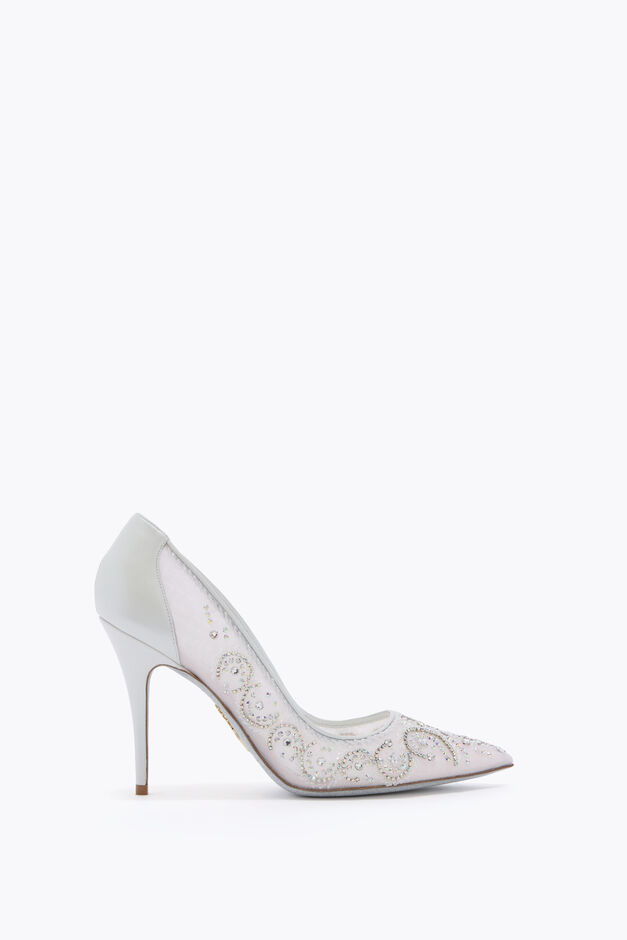 JAHANARA PUMP 100 IN WEISS
