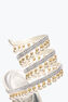 CHANDELIER IVORY SANDAL WITH PEARLS 105