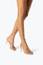 CLEO NUDE SANDAL WITH CRYSTALS 80