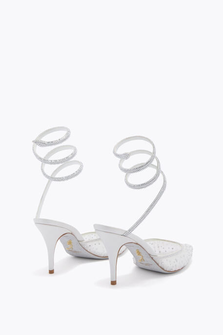 BELLE IVORY PUMP WITH SERPENT 80