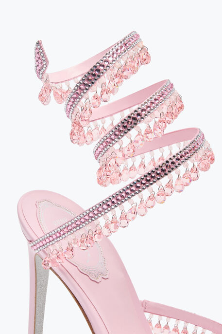 CHANDELIER POWDER PINK SANDAL 105