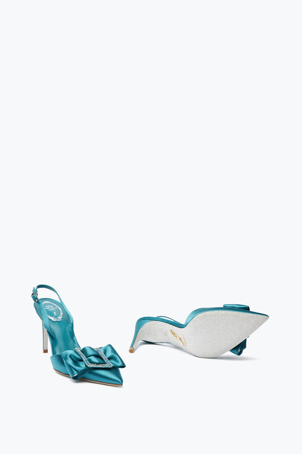 Sara Teal Slingback 80