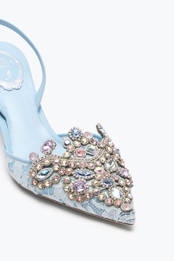 Veneziana Pastel Blue Slingback 60