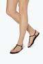 DIANA CRYSTAL BLACK SANDAL 10