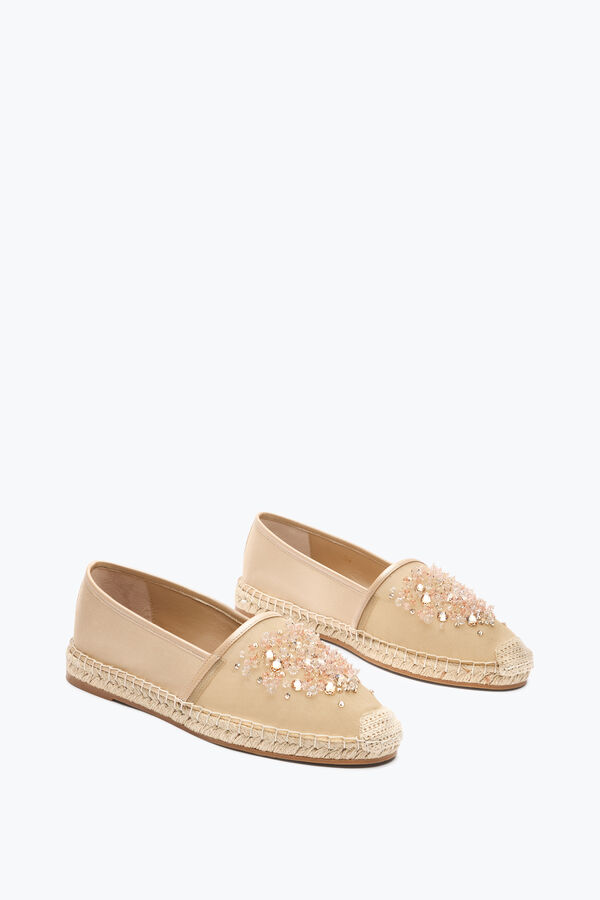 ESPADRILLE EDEN NUDE AVEC CRISTAUX 10