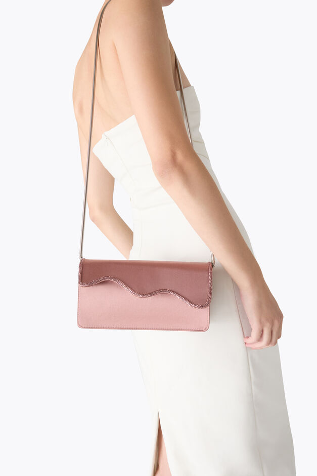 ONDA POWDER PINK CLUTCH ONDA POWDER PINK CLUTCH