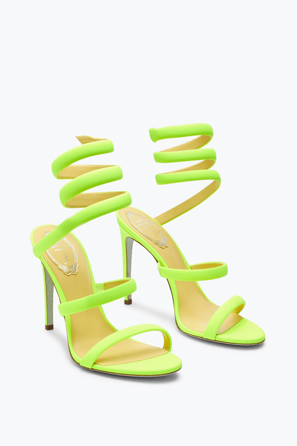 Cleo Fluo Yellow Sandal 105