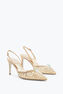 Slingpumps Mit Schmucksteinen Cinderella 75